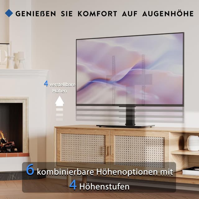 Detalle 2 de Bontec TV Ständer 24–60 Zoll 45KG