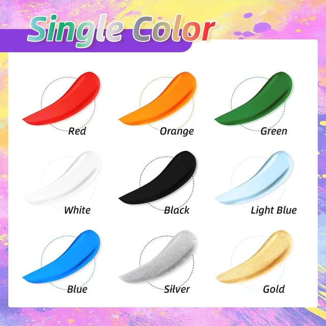 Thumbnail 3 de YBUETE Green Face Body Paint