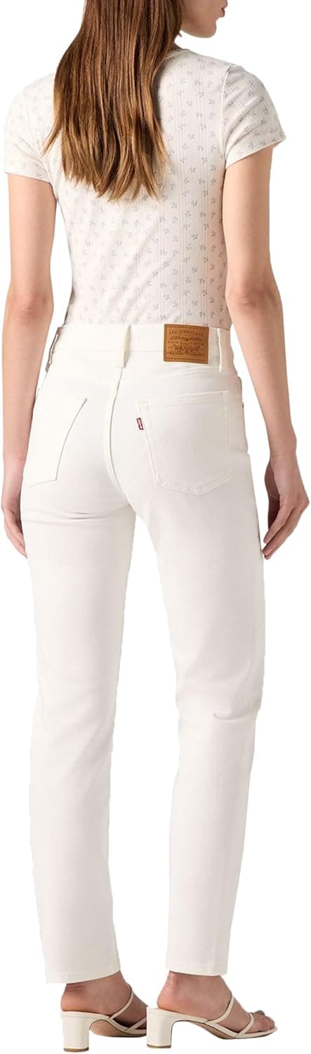 Detalle de Levi’s Damen 724 High Rise Straight Jeans – High Waist mit geradem Bein