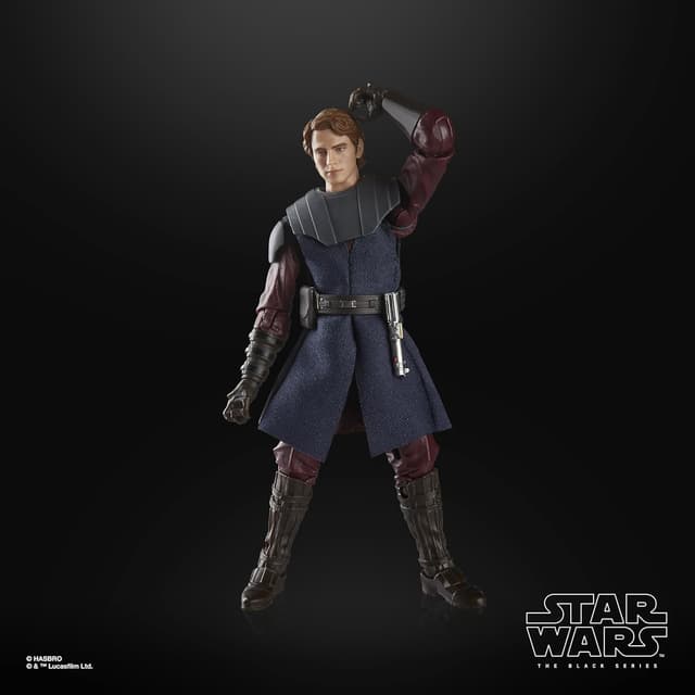 Detalle de Hasbro Star Wars The Black Series Anakin Skywalker action figure premium collezionabile da 15 cm (ispirata ad Ahsoka)