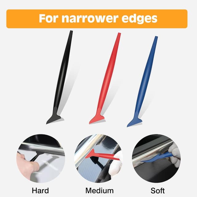 Thumbnail 3 de VINATO Set 10 raschietti per pellicole auto