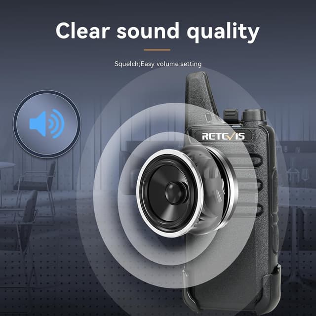 Thumbnail 3 de Retevis RT22 Walkie Talkies, 10-Pc