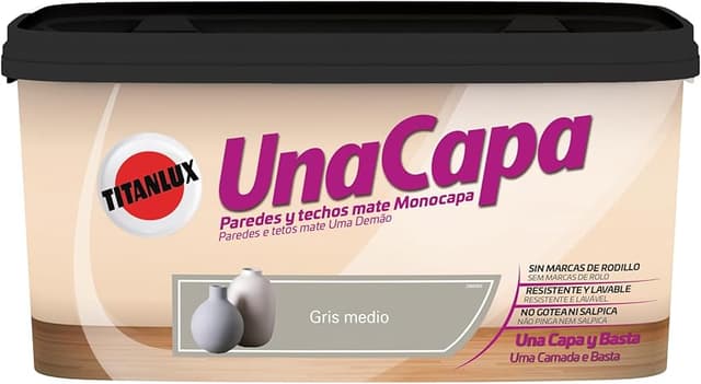 Thumbnail 5 de Tn.una Capa Verde Suave 4l pintura 4 l