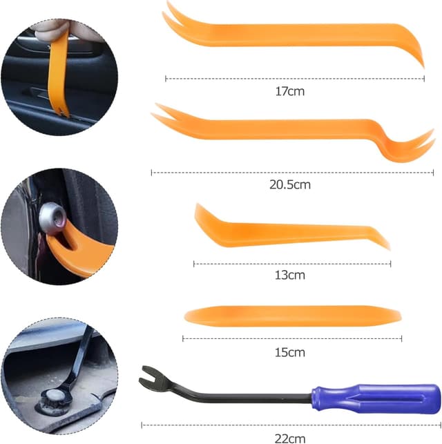 Detalle de 12-teiliges Kfz-Hebelwerkzeug-Set für Verkleidungen & Armaturenabdeckungen (12-teiliger Kfz-Hebelwerkzeugsatz)