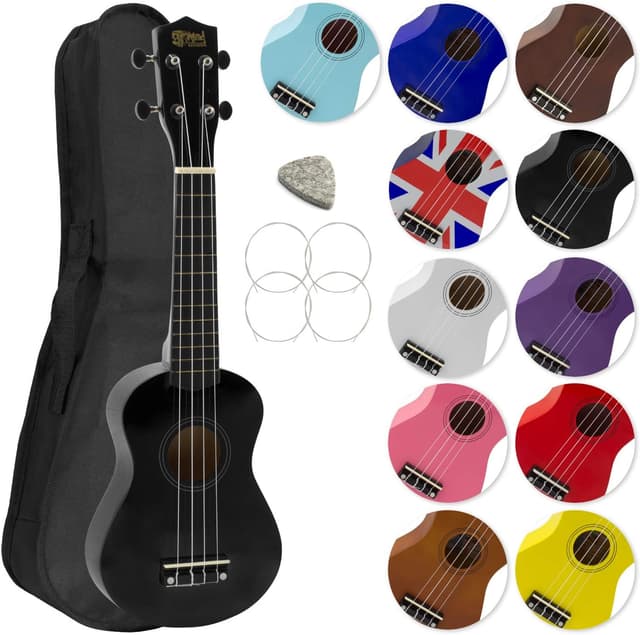 Imagen de Mad About SU8-BK Sopran-Ukulele 56 x 20 x 8 cm 🎸 en OfertitasTOP