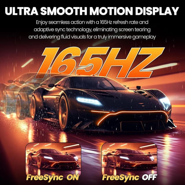 Detalle 2 de CRUA 34" White Gaming Monitor 3440x1440 165Hz