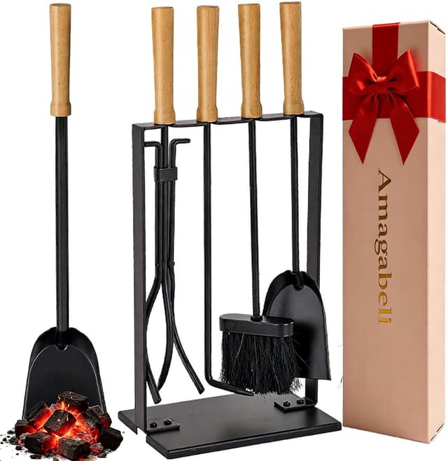 Thumbnail 6 de Amagabeli Pelle à cendres 81 cm pour cheminée 🪵