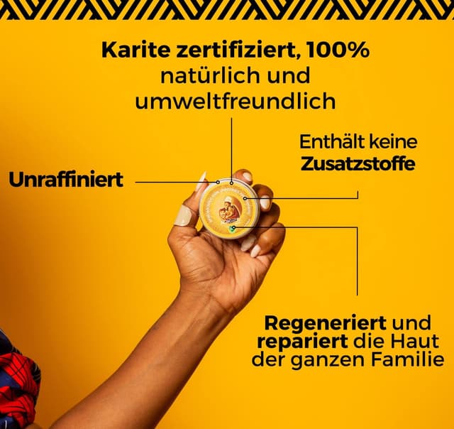 Detalle de AOKlabs Sheabutter 100 ml natürliche Pflege