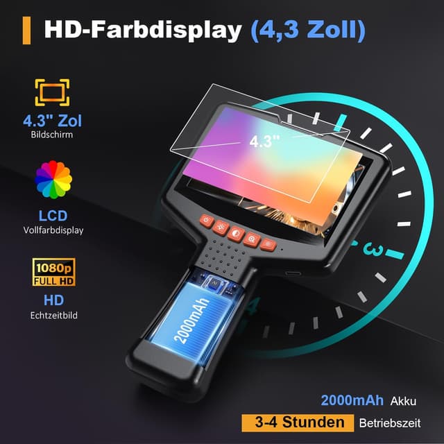 Thumbnail 2 de FINIBO Endoskopkamera 5 m