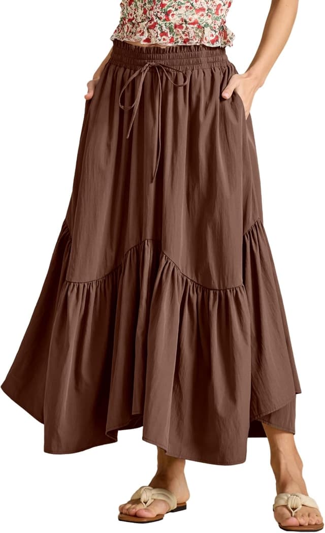 Imagen de MAYFASEY Rock Maxirock elastische Taille en OfertitasTOP