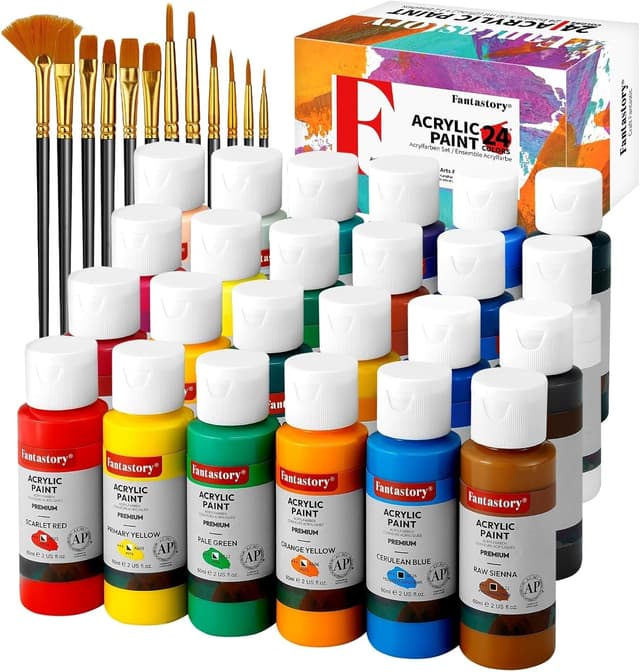 Thumbnail 6 de fantastory Acrylic Paint Set 18 colours