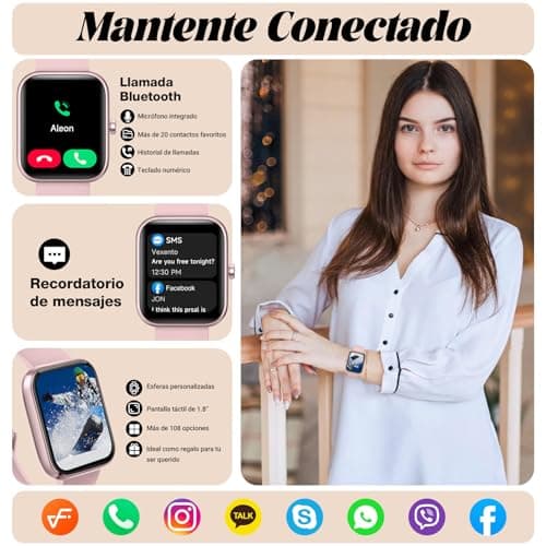 Detalle 2 de YMZ Smart Watch 1.83 pulgadas con Bluetooth
