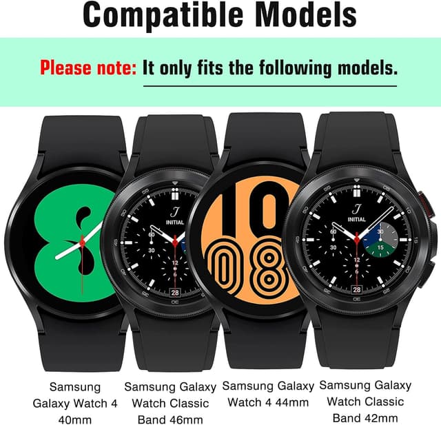 Detalle 2 de OVERSTEP silicone replacement strap for Samsung Galaxy Watch 4 / Watch 4 Classic (40mm–44mm / 42mm–46mm)