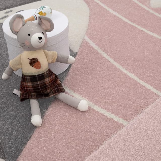 Detalle de Kinderteppich 140x200 cm mit 3D Optik