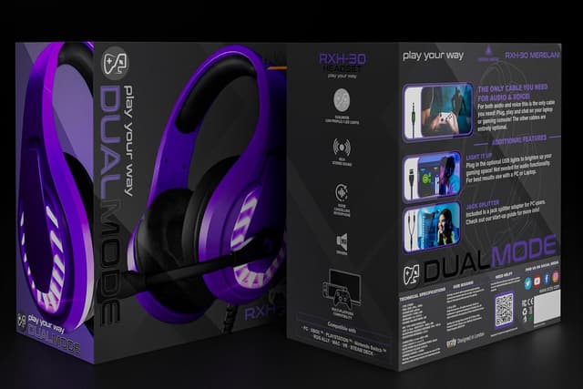 Detalle 2 de Orzly RXH-30 Gaming Headset 50mm