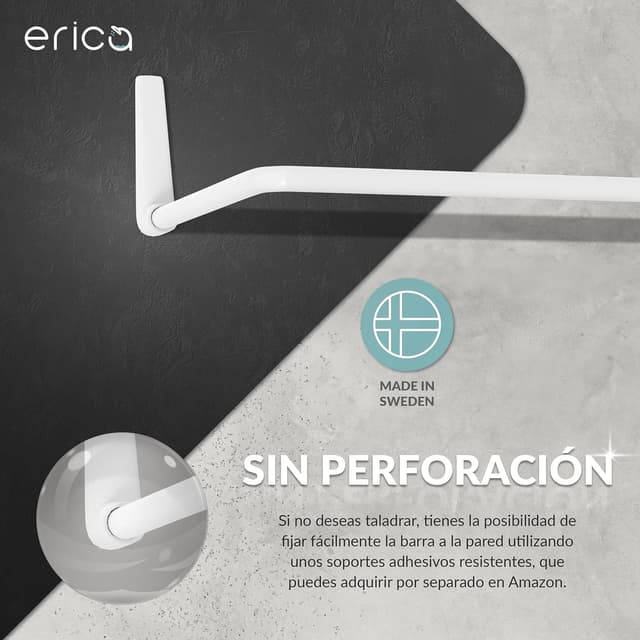 Detalle 2 de Erica Barra de Cortina 12 combinaciones