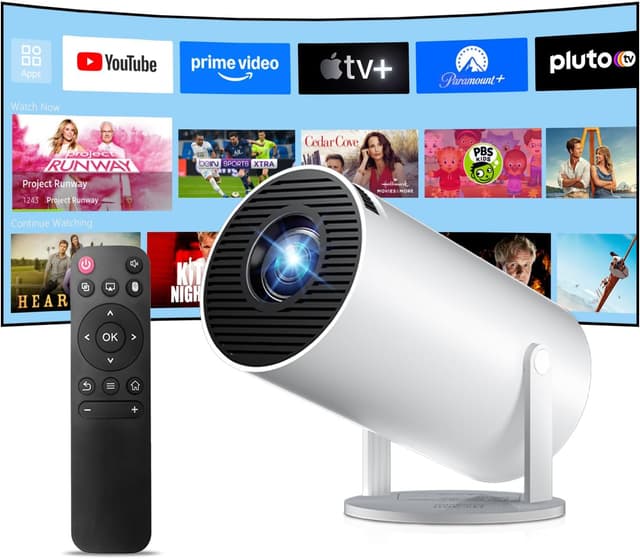 Detalle de HY300Pro Mini Projector 12,000 lumens 4K