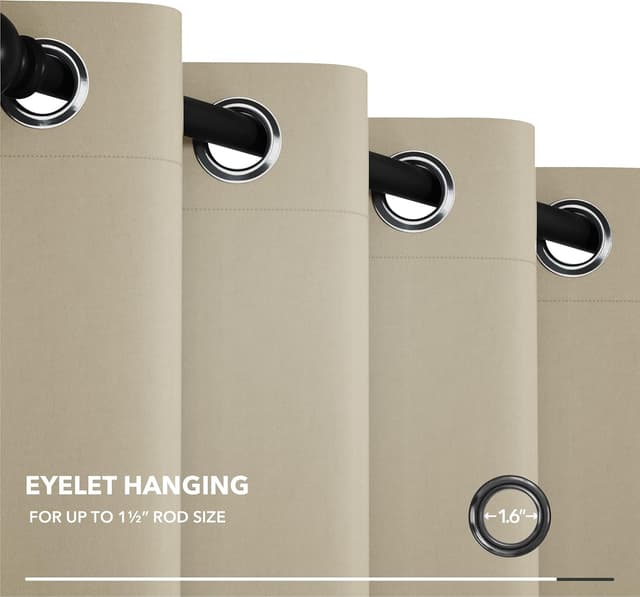 Thumbnail 6 de Deconovo Tenda oscurante termica 214 cm