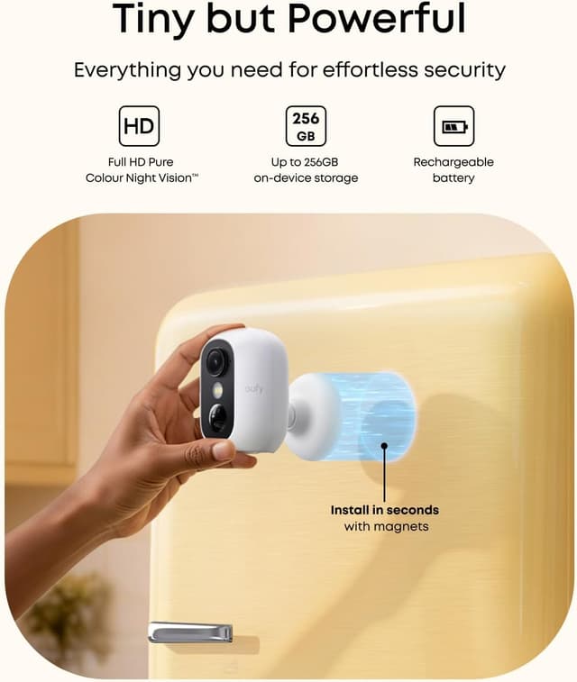 Detalle 2 de eufy eufyCam C35 Wireless Security Camera