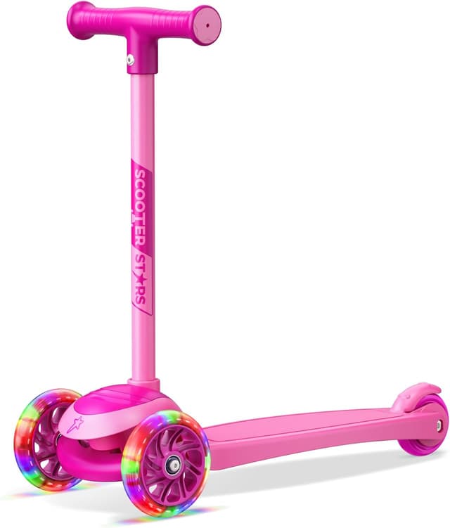 Imagen de 3 Wheel Scooter for Kids LED Wheels Ages 2+ 🛴 en OfertitasTOP