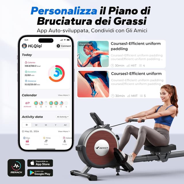 Thumbnail 6 de MERACH Vogatore magnetico 16 livelli per casa 🚣