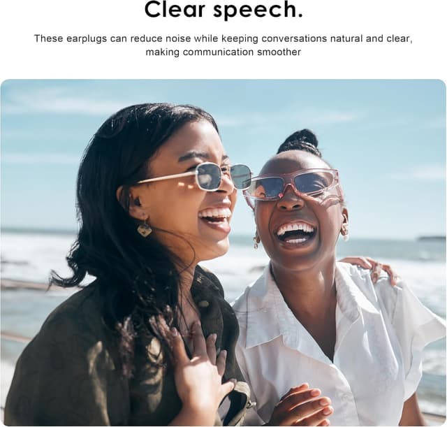 Thumbnail 6 de Sokzixx Ohrstöpsel zum Schlafen mit 35 dB Schalldämmung (SkinFit™-Technologie), 4 Größen