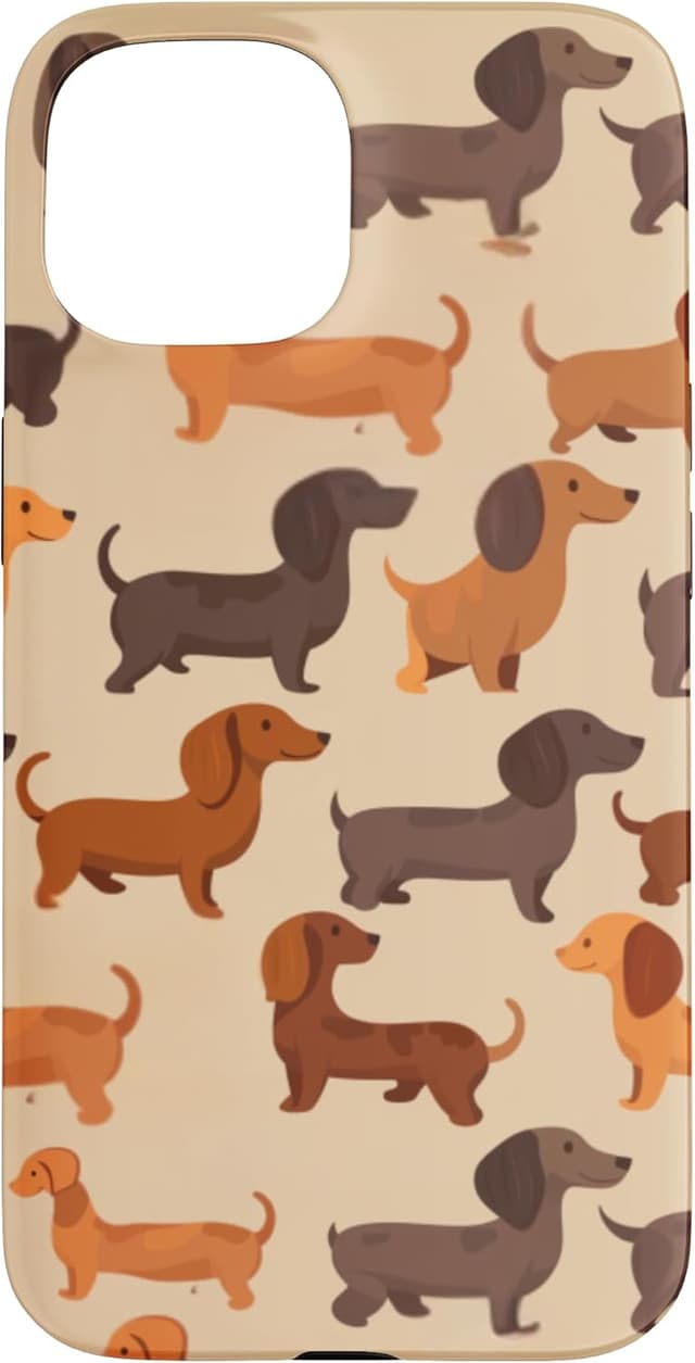 Thumbnail 5 de Cover iPhone 16 con bassotto salsiccia