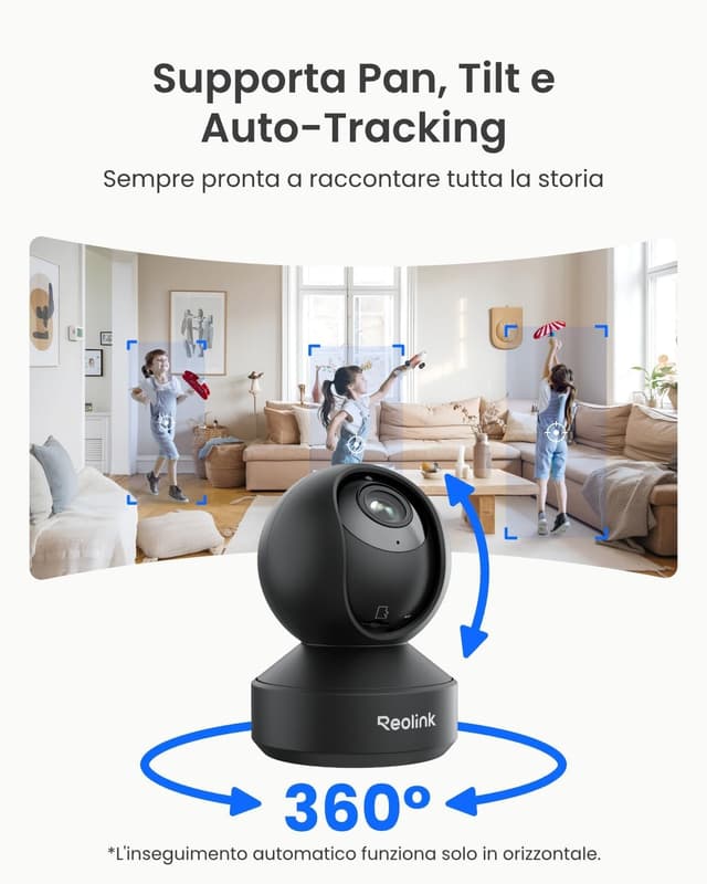 Detalle de Reolink E1 Zoom PTZ WiFi 4K, zoom 3x