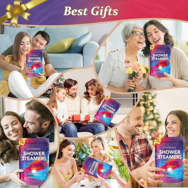 Thumbnail 6 de JoJowell Shower Steamers Aromatherapy (21 pcs) Essential Oil Shower Bombs for a Home Spa