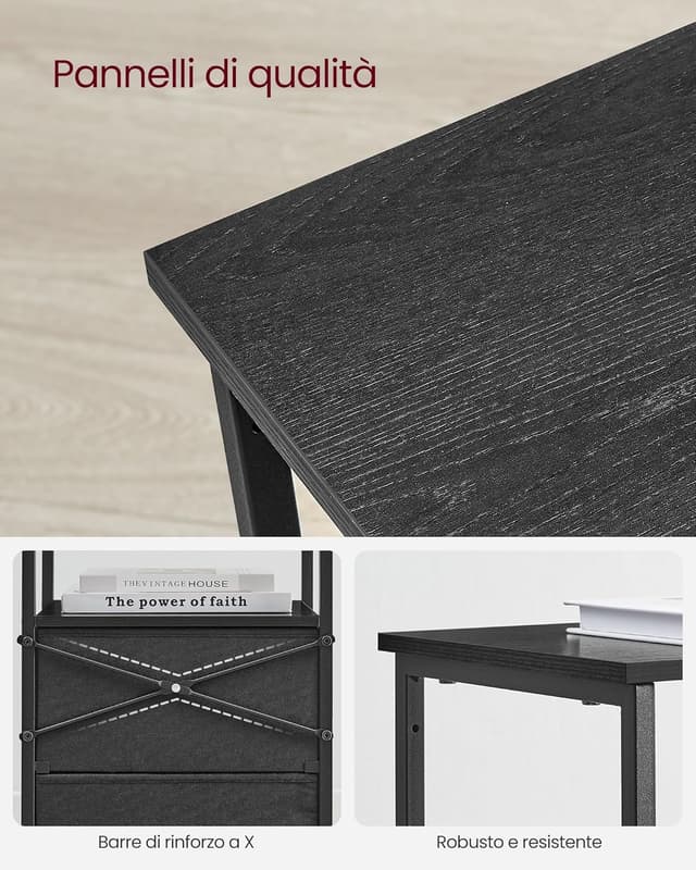 Thumbnail 5 de VASAGLE LGS025B01 Comodino 61 cm