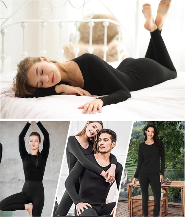 Thumbnail 4 de Women’s Thermal Underwear Set Lightweight Fleece