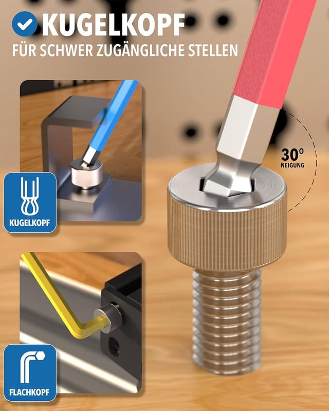 Thumbnail 5 de STONE REEF Innensechskantschlüssel Set 13tlg