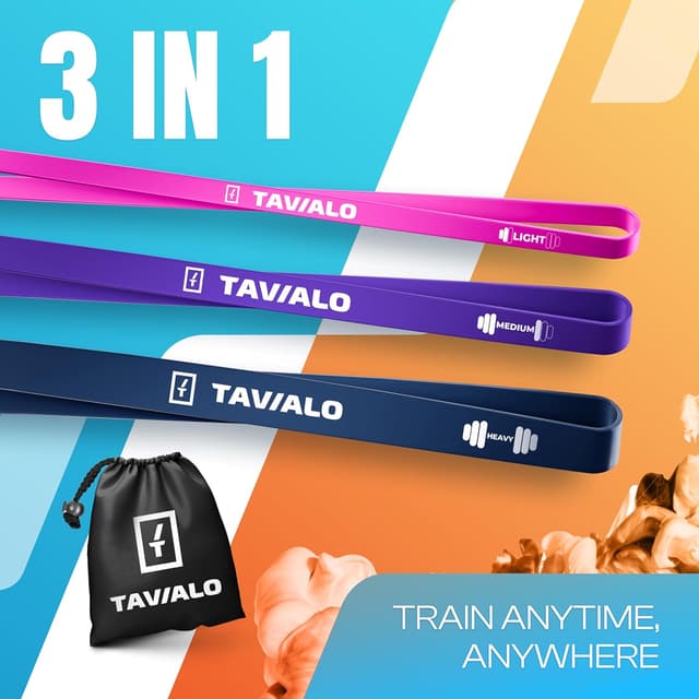 Thumbnail 6 de TAVIALO Bandas Elásticas de Resistencia para Ejercicio 🏋