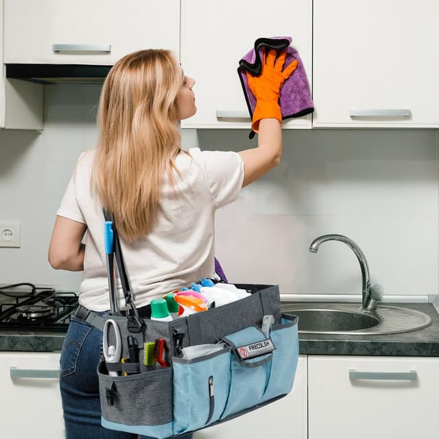 Thumbnail 5 de FRECOLSH Cleaning Caddy Organizer 1pc 🧽