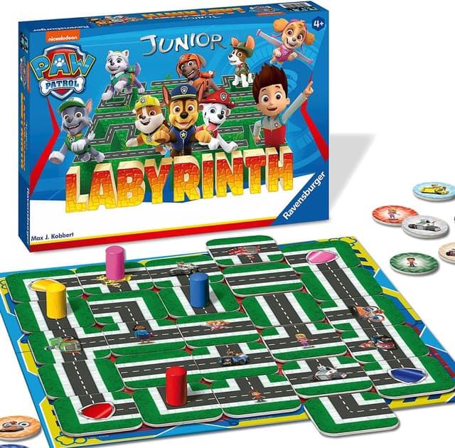 Detalle 2 de Ravensburger Paw Patrol Junior Labyrinth 20799 🎲