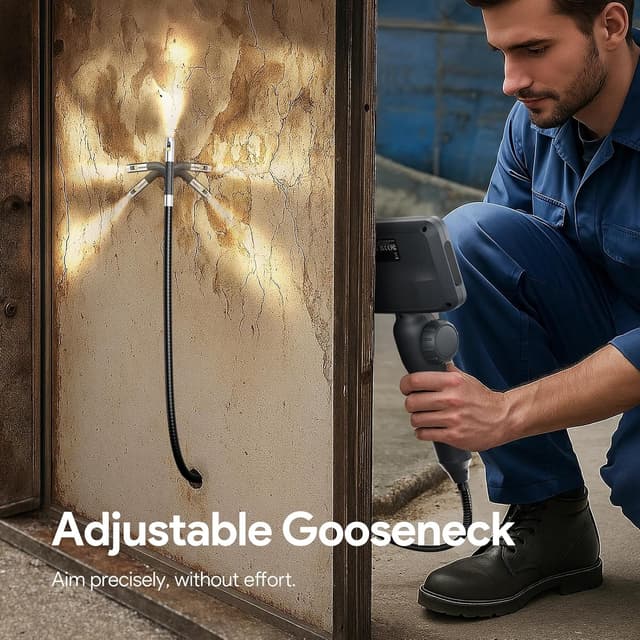 Detalle 2 de DEPSTECH dual lens endoscope 8.5mm