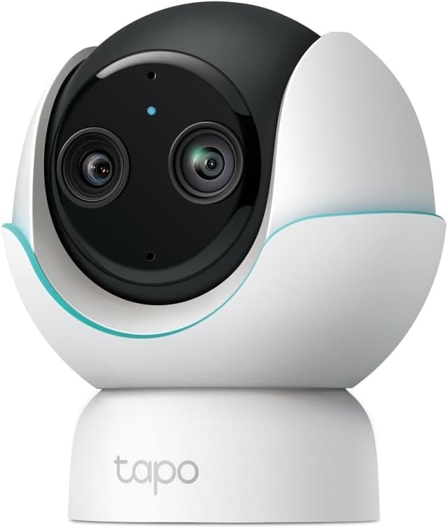 Detalle de Tapo C840 Dual-Objektiv BabyCam – Dual-Lens, Babygeschrei-Erkennung, Schlafanalyse und MicroSD-Speicherung