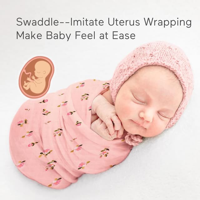 Thumbnail 2 de Momcozy Muslin Swaddle Blanket 47 x 47 inches