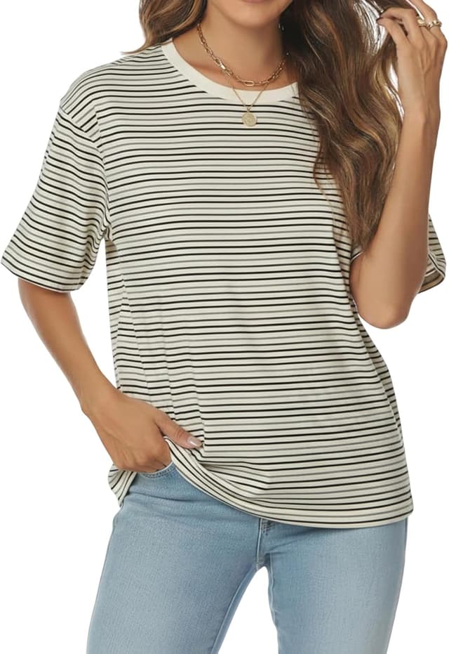 Detalle 2 de Cuptacc Damen T-Shirt Oversize Rundhals