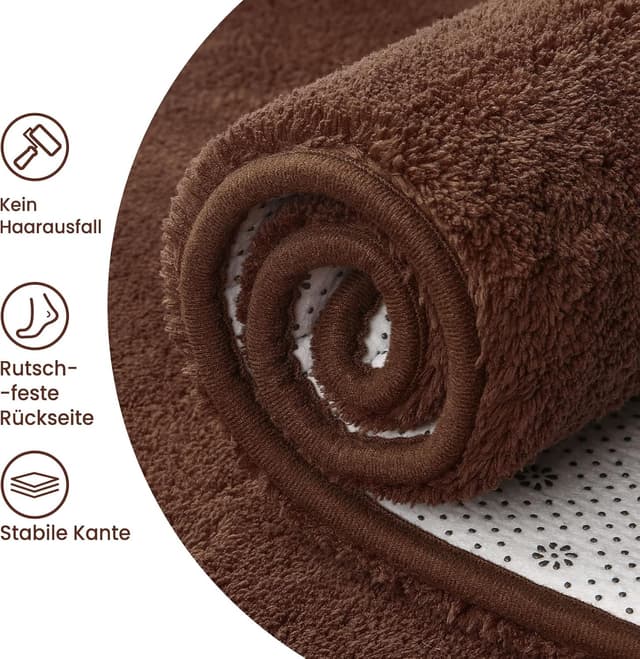 Detalle de Sour Lemon Teppich Wohnzimmer 200x300 cm – waschbarer Kurzflor Kinderteppich mit rutschfester Unterseite