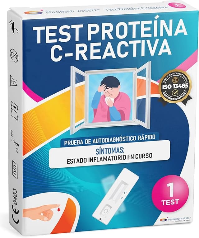 Imagen de ADESTE TEST PROTEÍNA C REACTIVA TEST CRP RÁPIDO 🩸 en OfertitasTOP