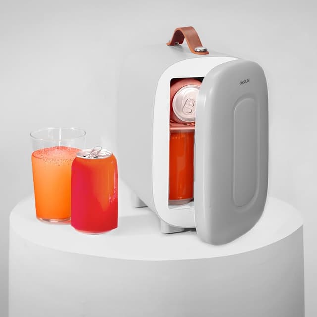 Detalle 2 de Mini réfrigérateur Cecotec Bolero MiniCooling 4 L (Bora White) 12V-220V, refroidissement et chauffage