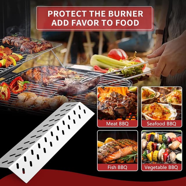 Thumbnail 6 de Bull 16631 Grill Heat Plates Shield 17" 🍖