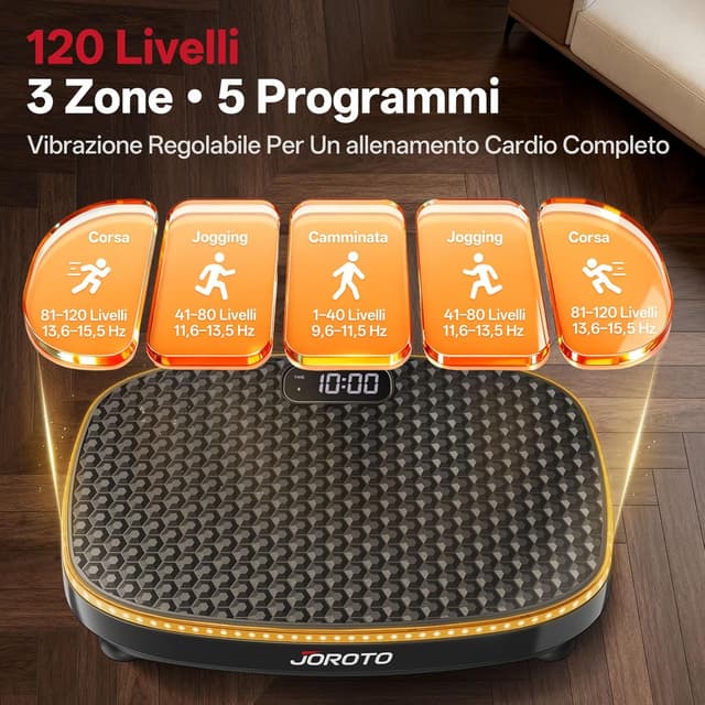 Thumbnail 4 de JOROTO JV50/JV60 Pedana Vibrante 4D 120 livelli