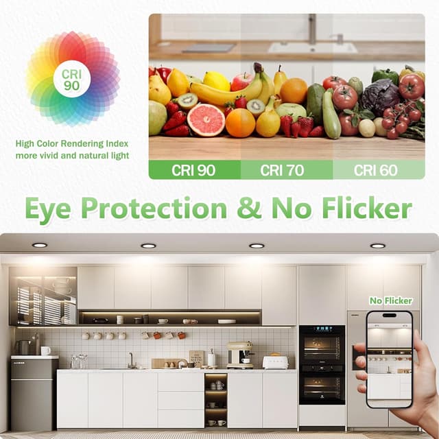 Thumbnail 5 de YindaLux Einbaustrahler 8W 10er Set