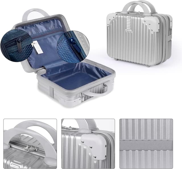 Thumbnail 4 de Mercury Textile Maletas 3 piezas 56 cm Gris Claro