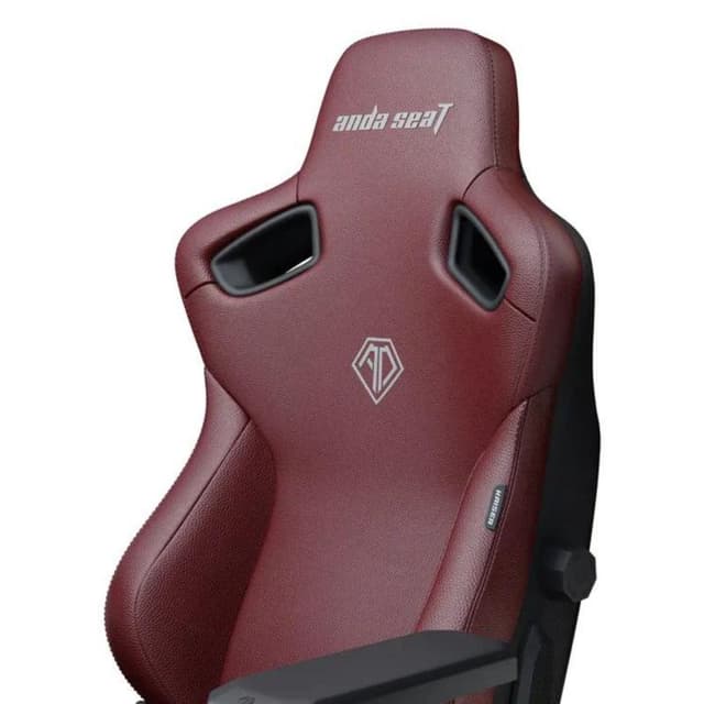 Detalle 2 de andaseat Kaiser 3 L Silla Gaming Cuero Granate