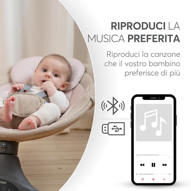 Thumbnail 5 de KikkaBoo CODIE Sdraietta neonati fino a 9 kg