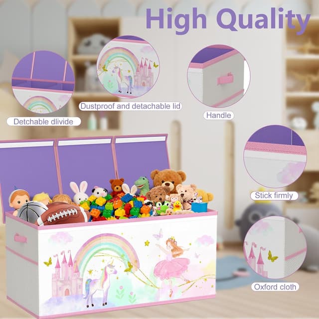 Thumbnail 3 de VERONLY Extra Large Toy Storage Box 99cm