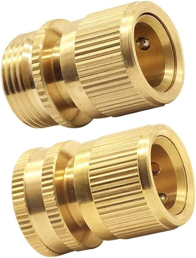 Thumbnail 3 de Tesmotor Garden Hose Brass Quick Connector 3/4 inch